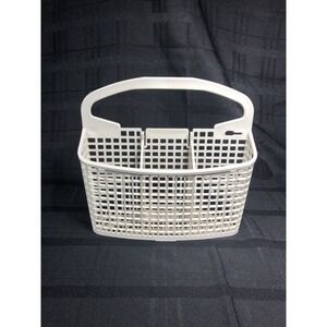 *MISSING FLAP* WP9743574 KITCHENAID KENMORE DISHWASHER SILVERWARE BASKET